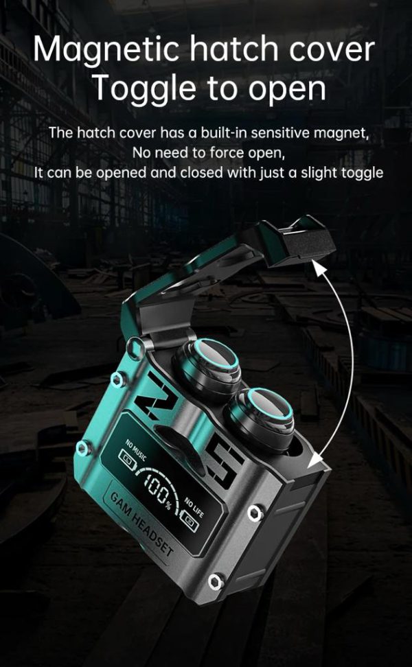 M25 Wireless Ear Buds 9D sound Bluetooth v5.3 Earbuds Build in Power Bank