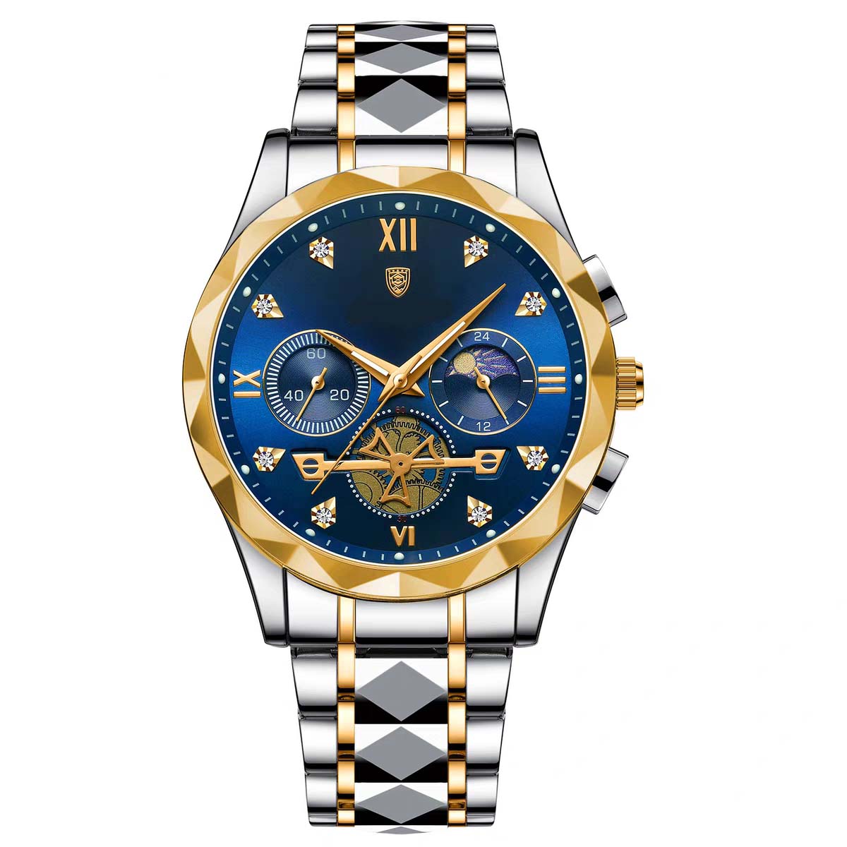 VIP Dinar Brand Men's Business Waterproof Chronograph Wrist Watch