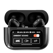 A9 Earbuds Touch Screen ANC/ENC Noise Reduction Touch Control Bluetooth 5.4