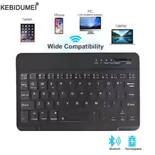 Bluetooth Wireless Keyboard Mini Keyboard For Laptop Tablet Phone ipad Rechargeable Gaming Keyboard