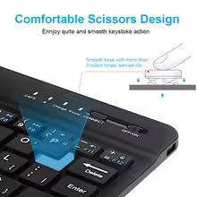 Bluetooth Wireless Keyboard Mini Keyboard For Laptop Tablet Phone ipad Rechargeable Gaming Keyboard