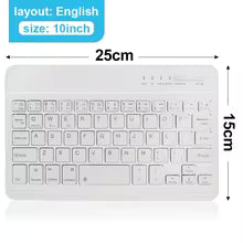 Bluetooth Wireless Keyboard Mini Keyboard For Laptop Tablet Phone ipad Rechargeable Gaming Keyboard