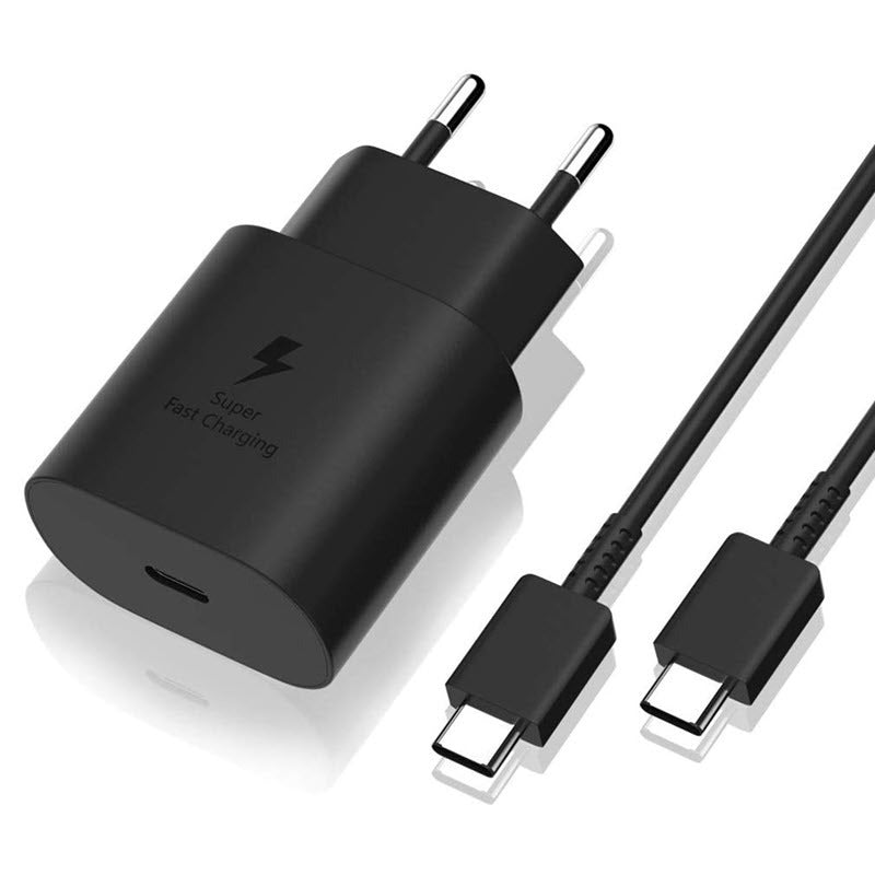 Samsung 25W with original cable Usb Type C Fast Charger Pd Wall