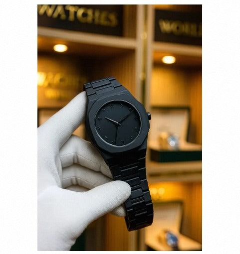 Aura Arabic Watch for Boys Original Black Matte Luxury Watch for Men