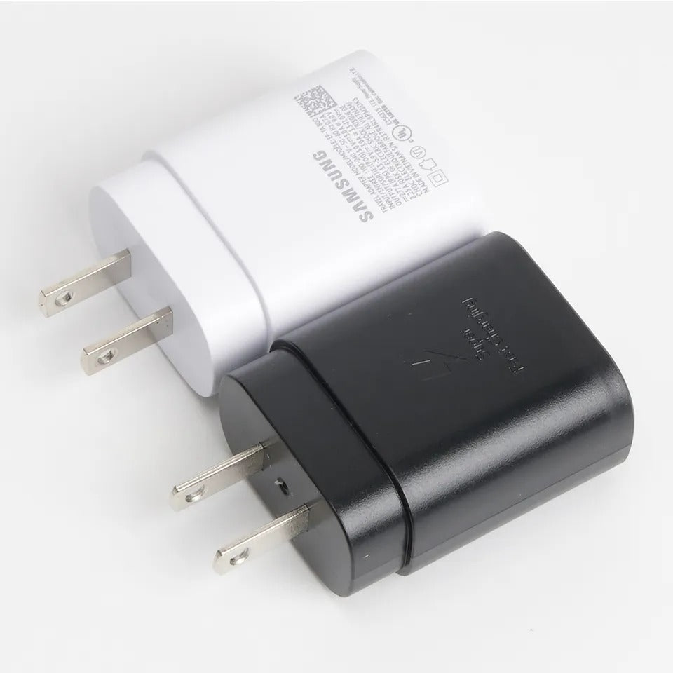 Samsung 25W with original cable Usb Type C Fast Charger Pd Wall