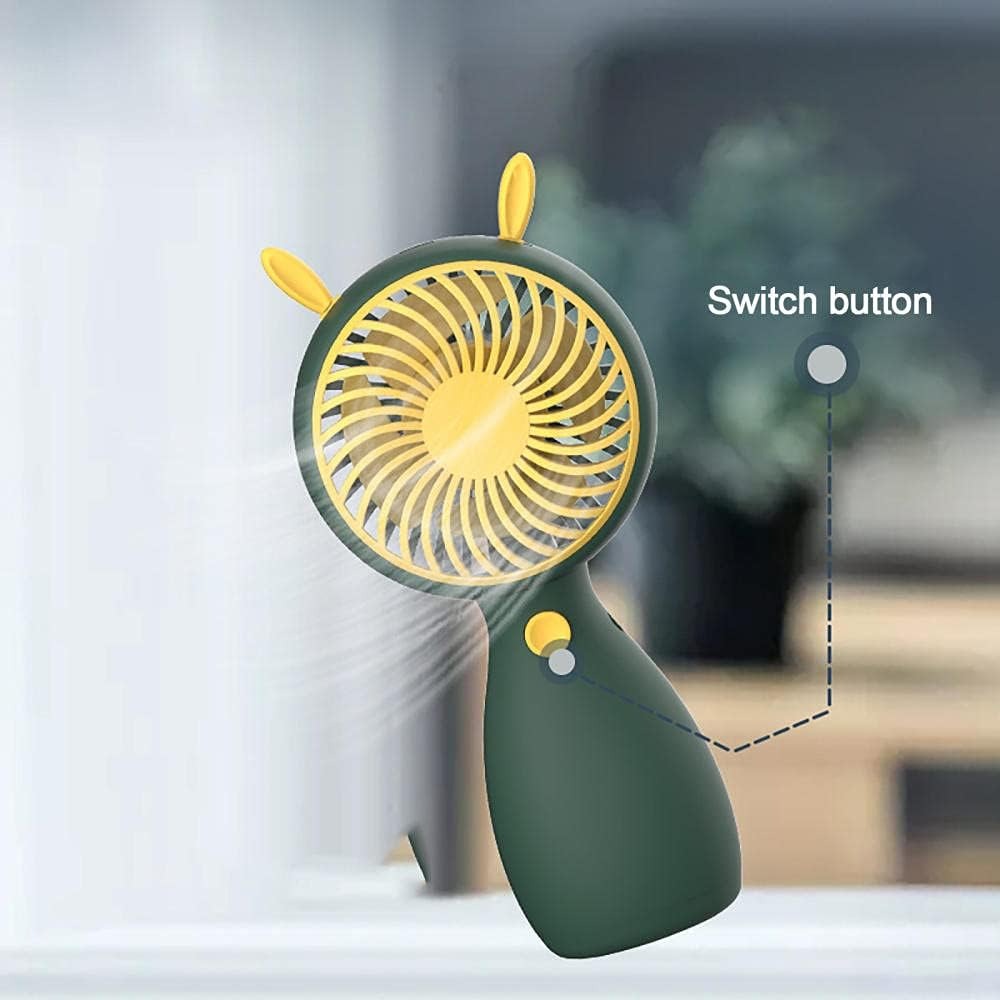 Mini Portable fans rechargeable battery | USB Cooling Fan Super Strong hanging fan | Portable Personal Fan Super Quiet Fan Cooling Fan Summer