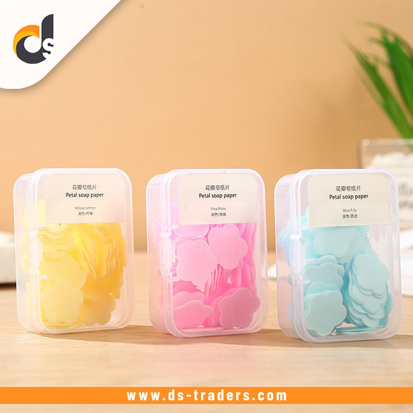 Portable Petal Paper Soap