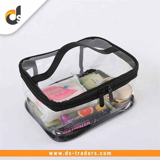 Waterproof Transparent PVC Bath Cosmetic Bag.